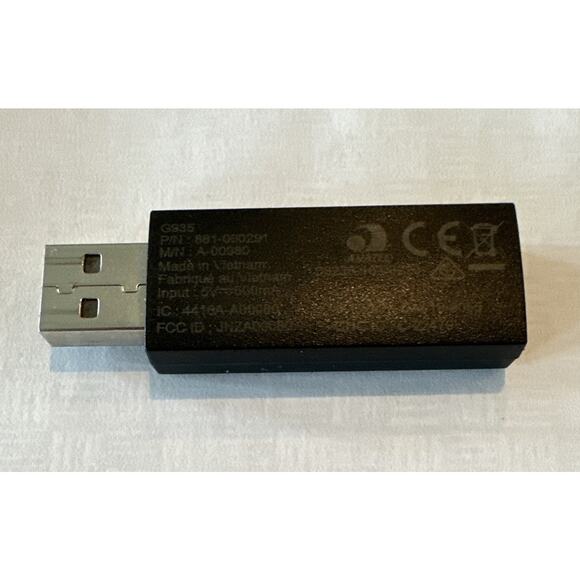 OEM Logitech G935 Wireless Gaming Headset USB Wireless Receiver A-00080 - Picture 3 of 3